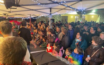 PARADA SOLIDARIA DE LA FUNDACIO ASCAMIL AL PESSEBRE VIVENT DE LA TORRE DEL SURO